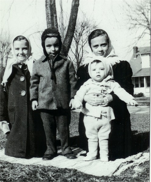 Bryan and Marie (Sturgeon) Parr’s children: Ruth Marie, Ham, Catherine, and Cora Ann Parr