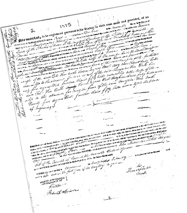 Joseph Parr's deed 1831