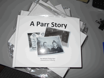 William Findlay Parr's Parr Story in book format